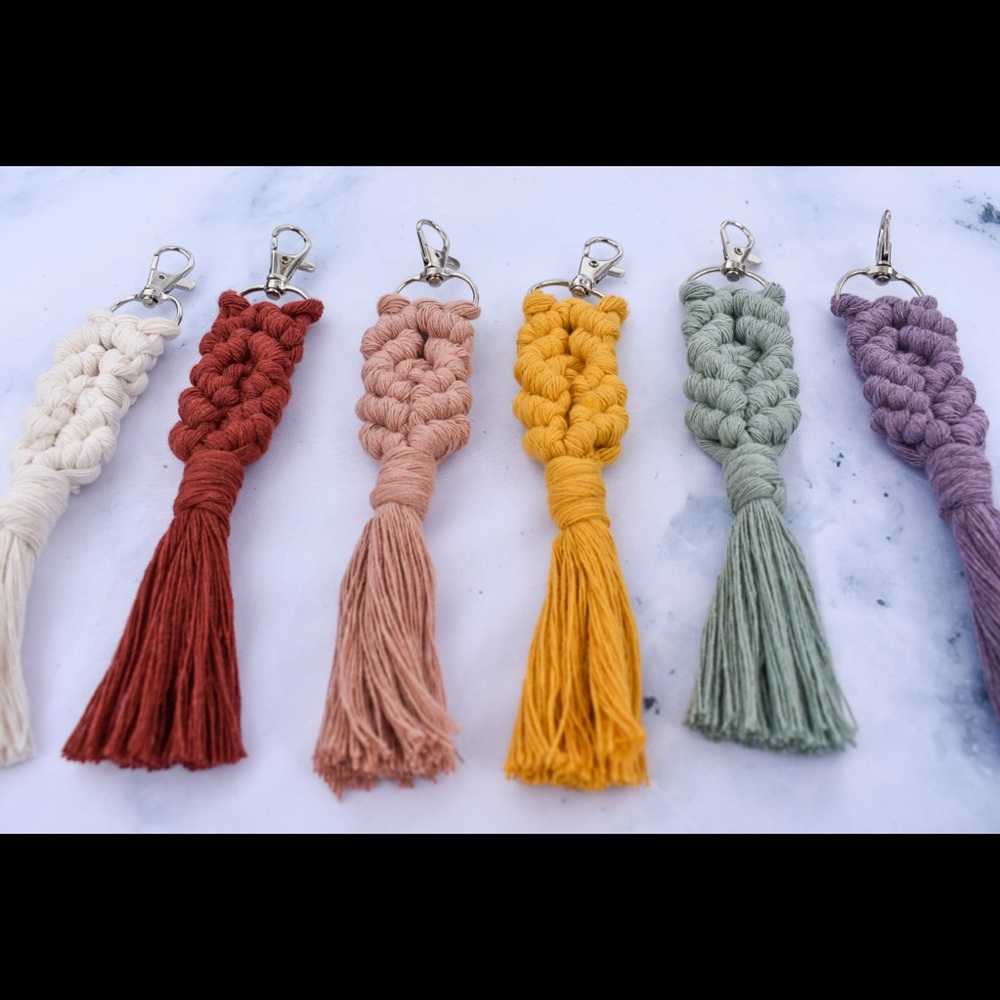 Keychains macramé keychains - Picture 7 of 7